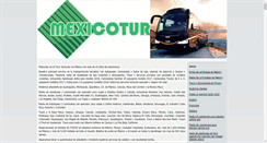 Desktop Screenshot of mexicotur.com